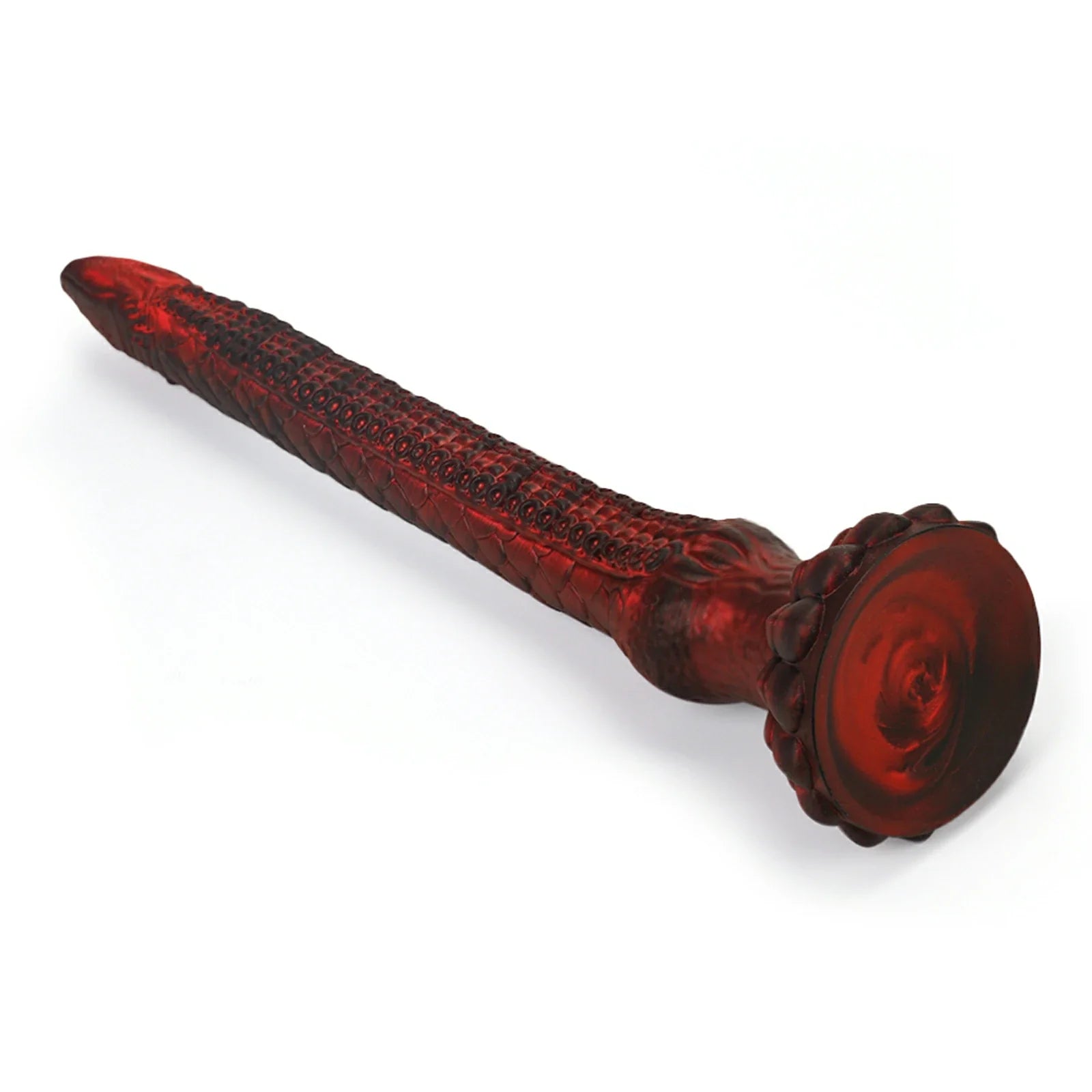 16.4 Inch Fantasy Tentacle Dildo with Monster Claw Base & Scaled Texture