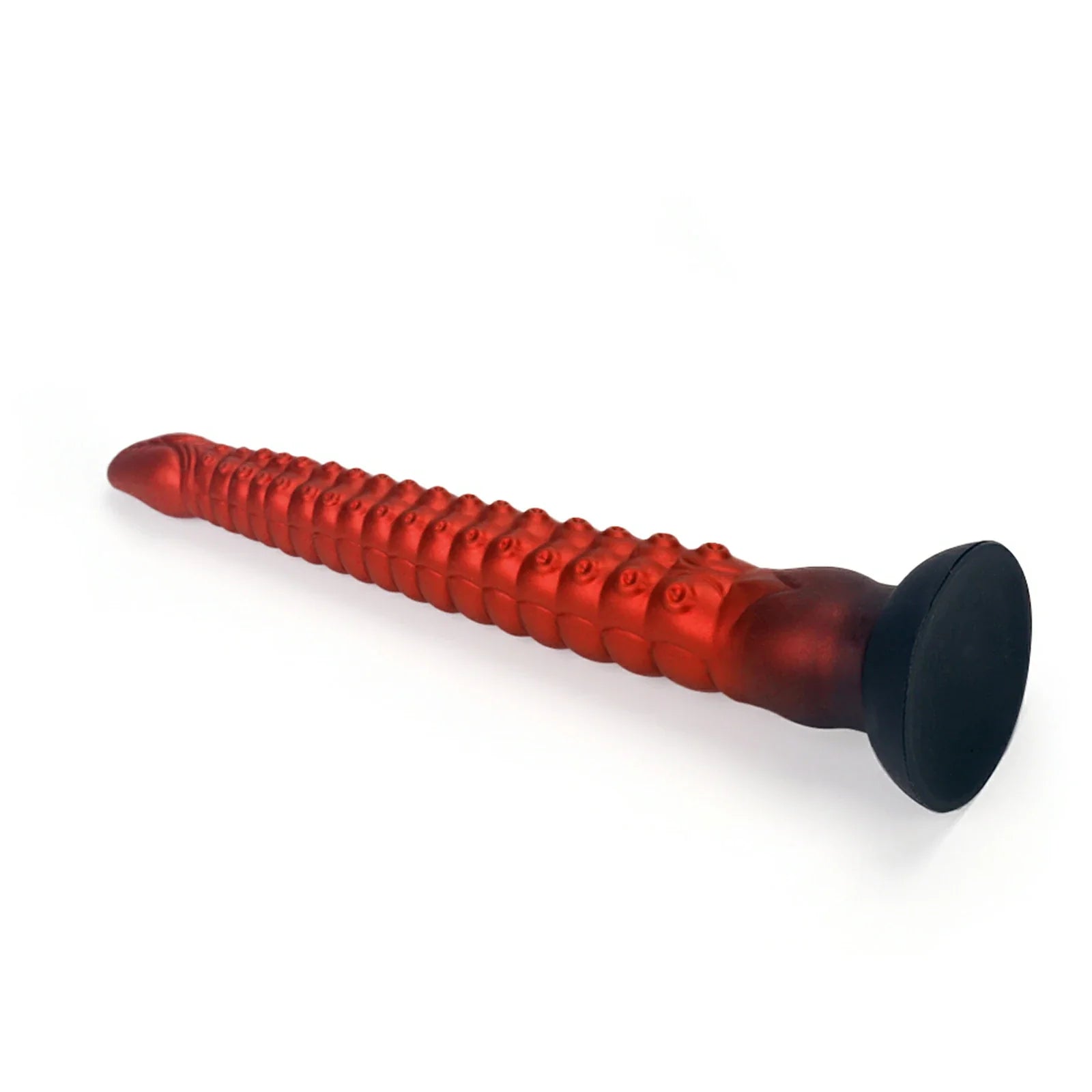 16.8 Inch Fantasy Tentacle Dildo with Ringed Texture & Suction Cup Base