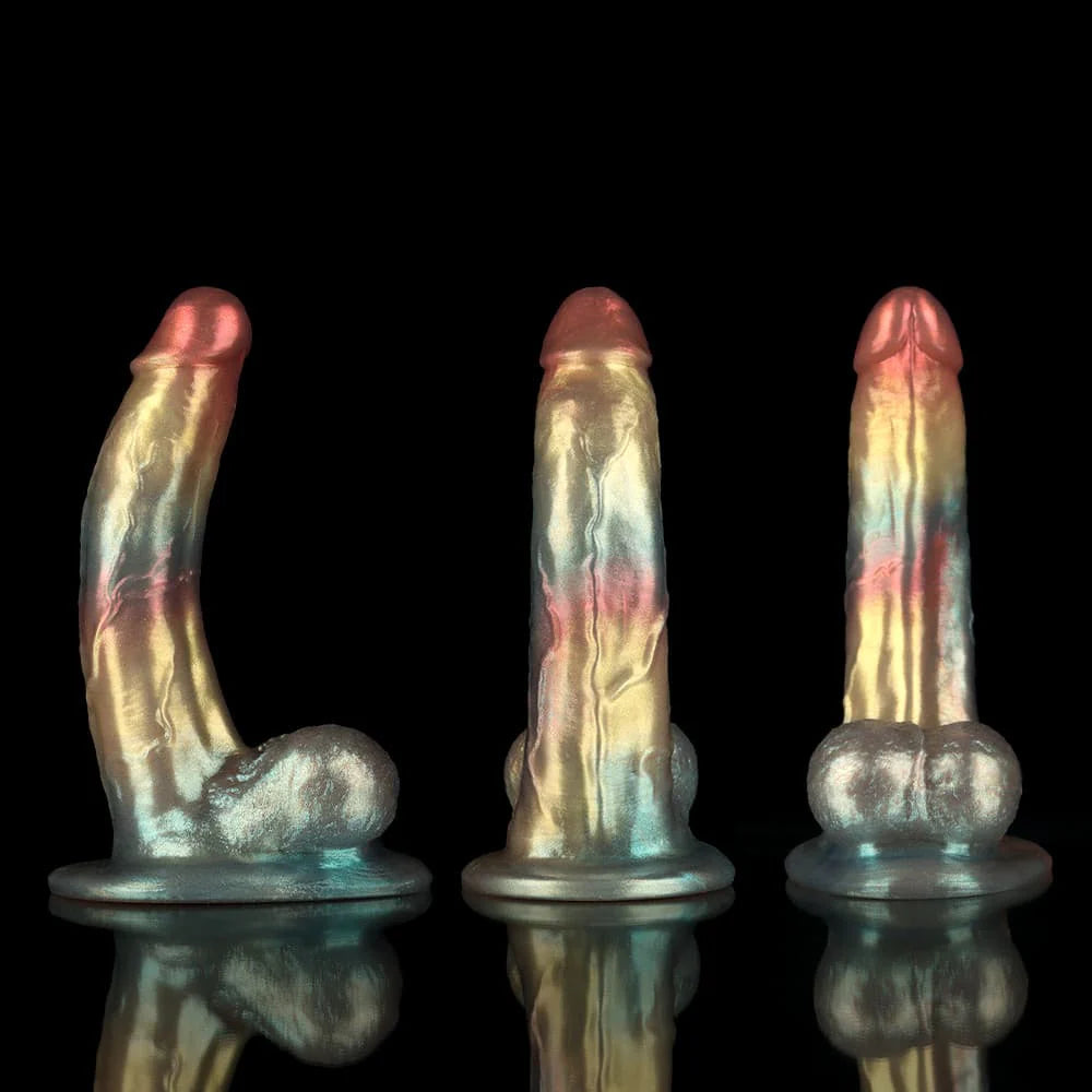 Bent Gentleman Rainbow Fantasy Knot Dildo – Colorful Sculpted Design
