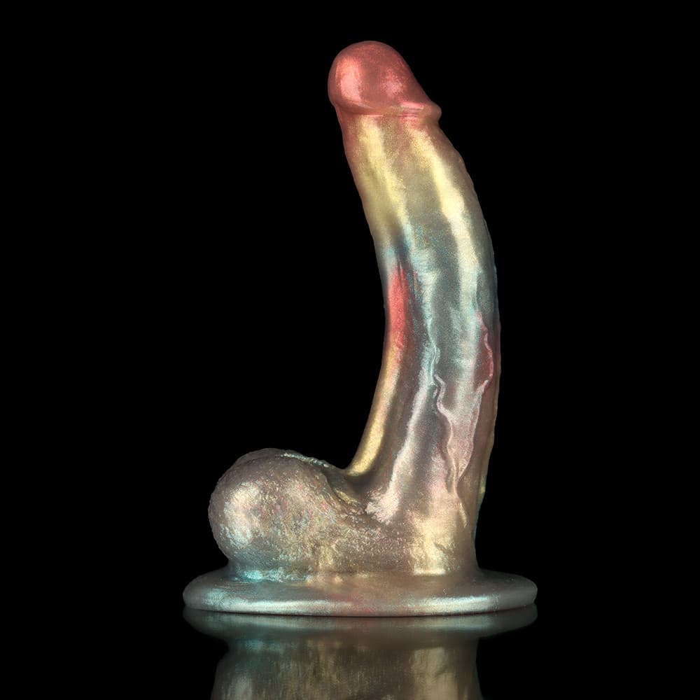 Bent Gentleman Rainbow Fantasy Knot Dildo – Colorful Sculpted Design