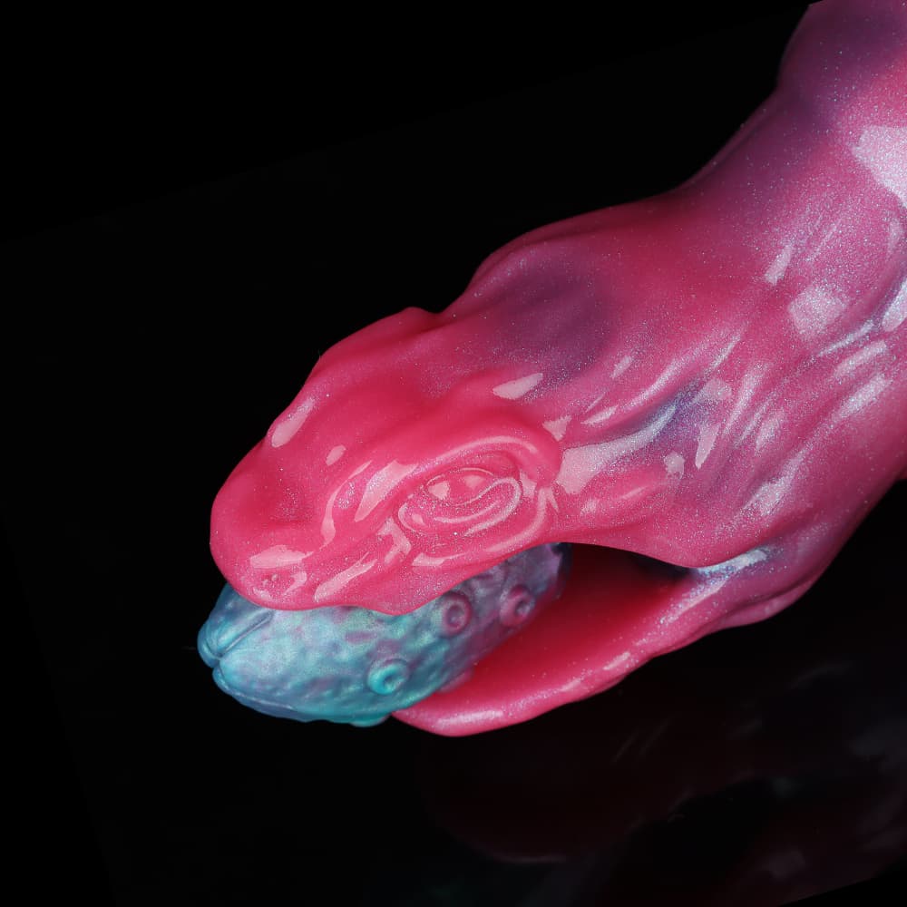 Dinosaur Inflatable Ovipositor Dildo – Fantasy Roleplay Air Pump Egg-Laying Toy(4Eggs)