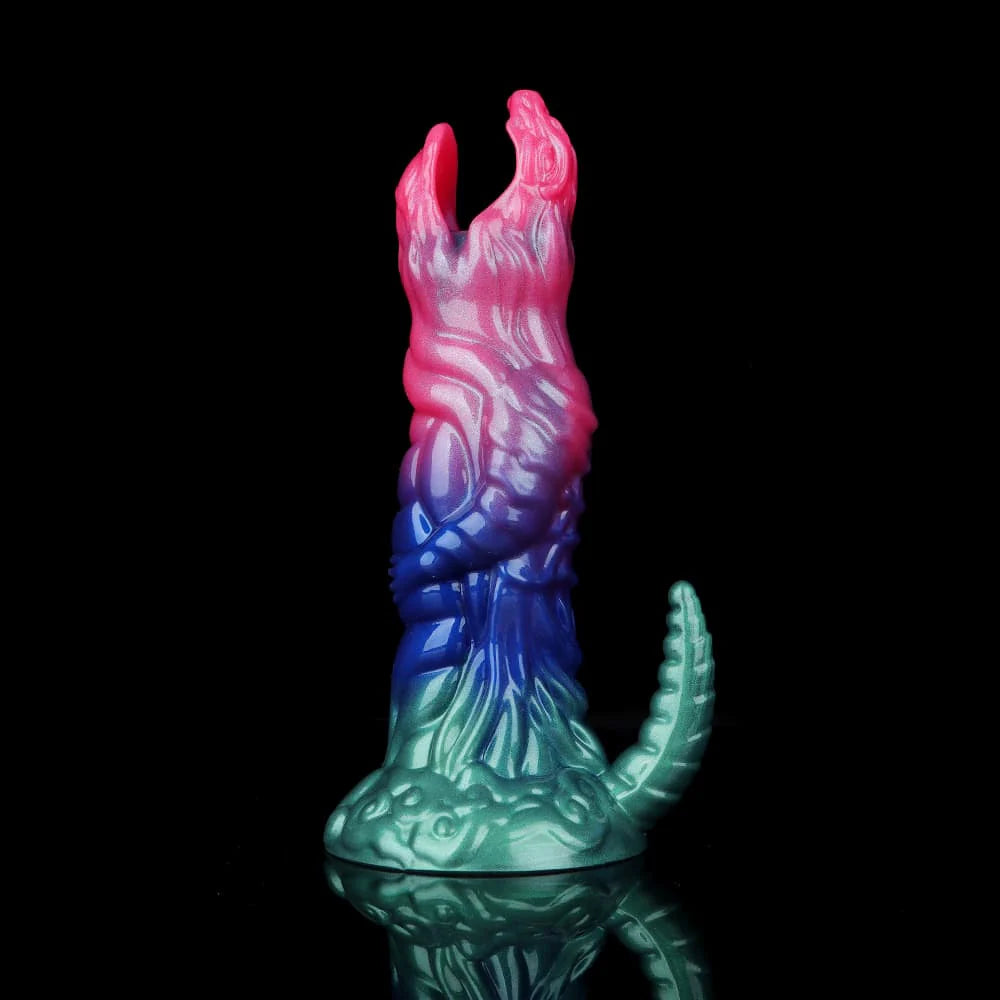 Dinosaur Inflatable Ovipositor Dildo – Fantasy Roleplay Air Pump Egg-Laying Toy(4Eggs)