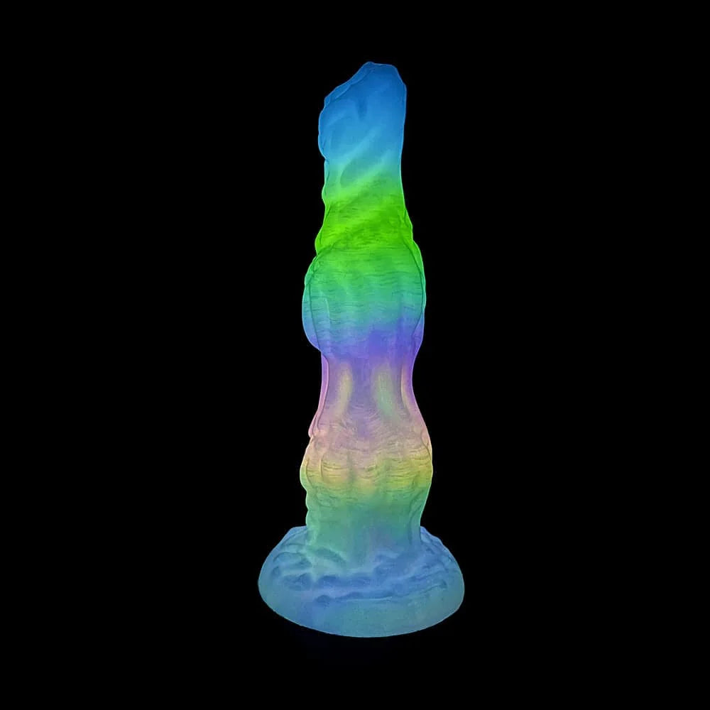 Dog Fantasy Electric Dildo with Luminous Design