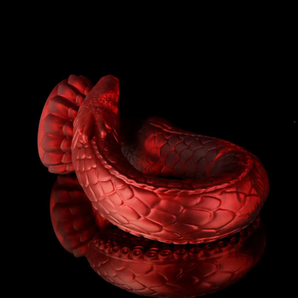 Eel Crimson Tentacle Dildo – Realistic Fantasy Design