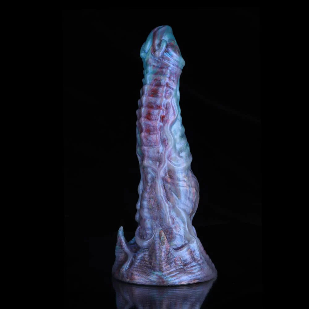 Ghostly Blue Purple Gradient Fantasy Dildo
