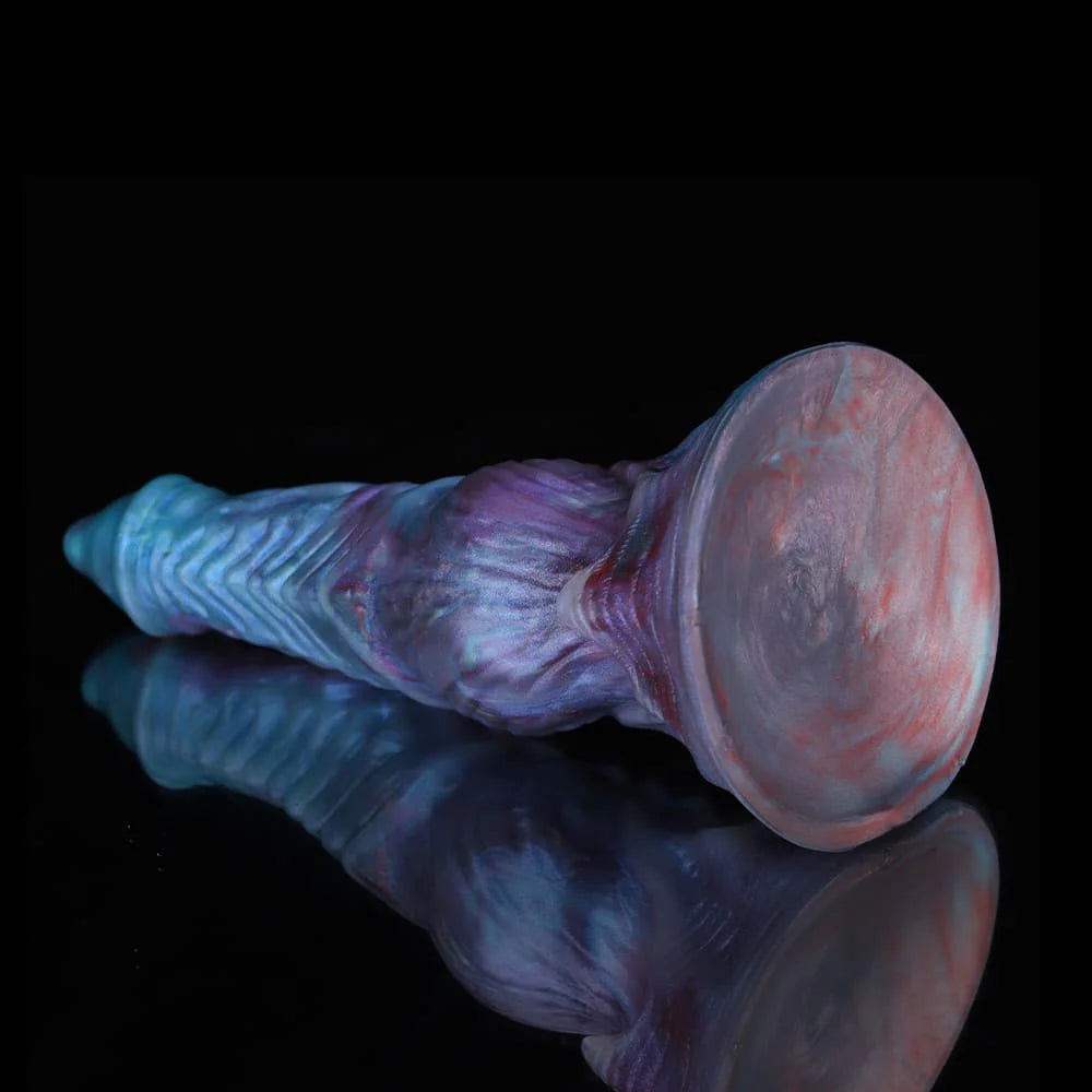 Ghostly Blue Purple Gradient Fantasy Dildo