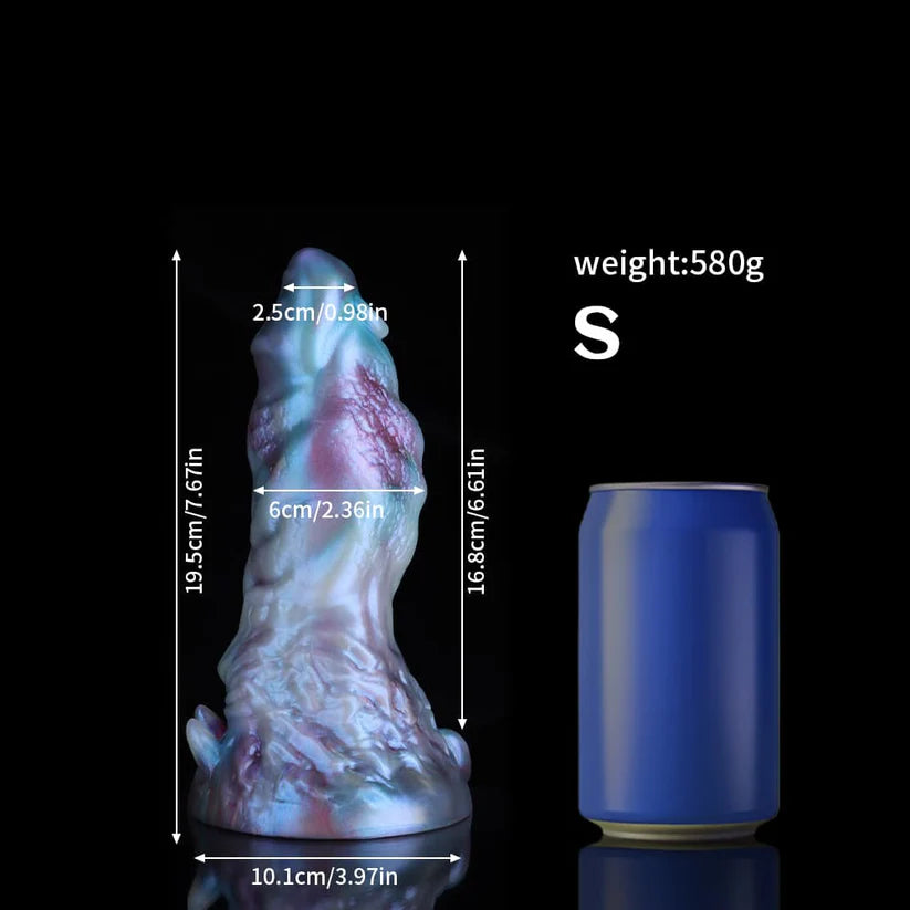 Leo Blue Purple Gradient Fantasy Dildo