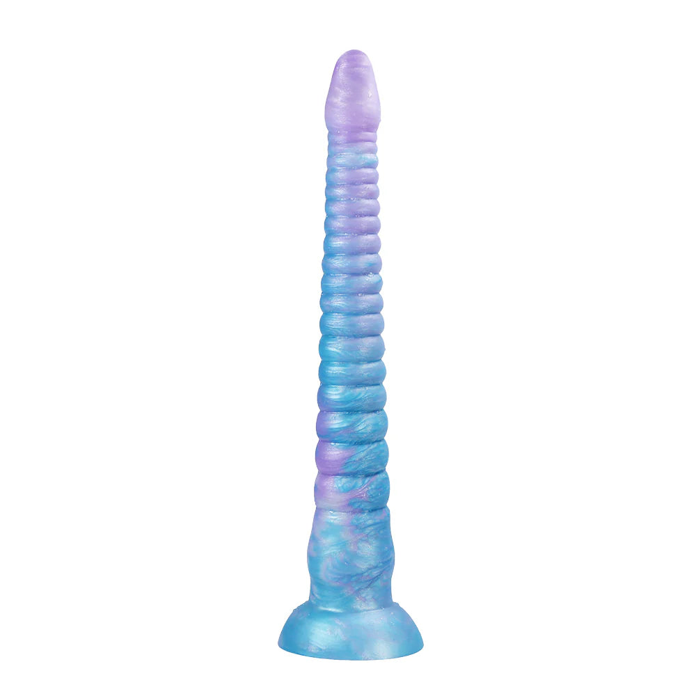 Octopus Gradient Blue Purple Tentacle Dildo Anal Plug – Glow in the Dark Fantasy Design
