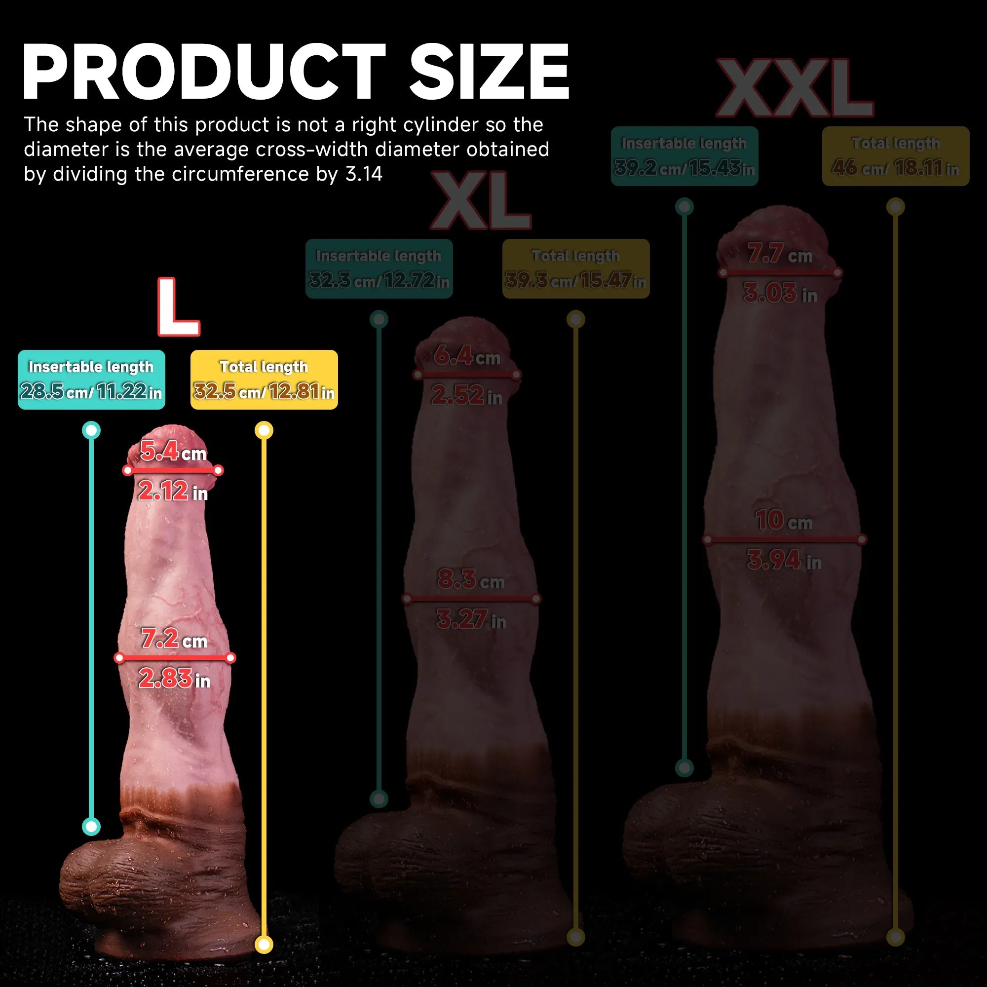 Strong Bow Horse Dildo – Lifelike Details, Multiple Size Options