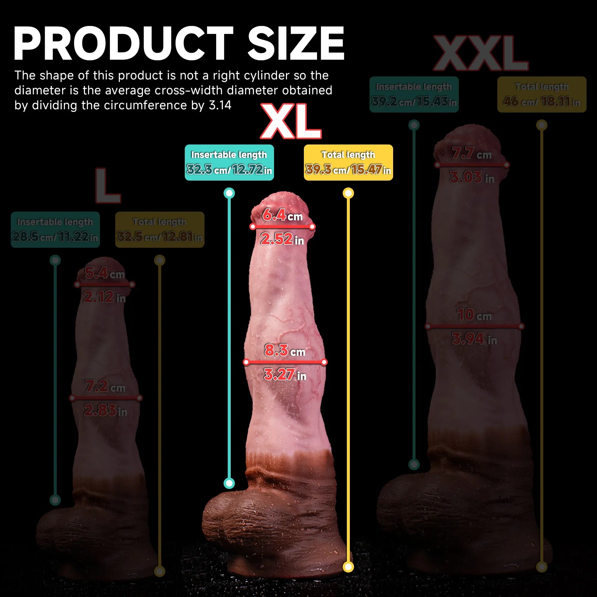 Strong Bow Horse Dildo – Lifelike Details, Multiple Size Options