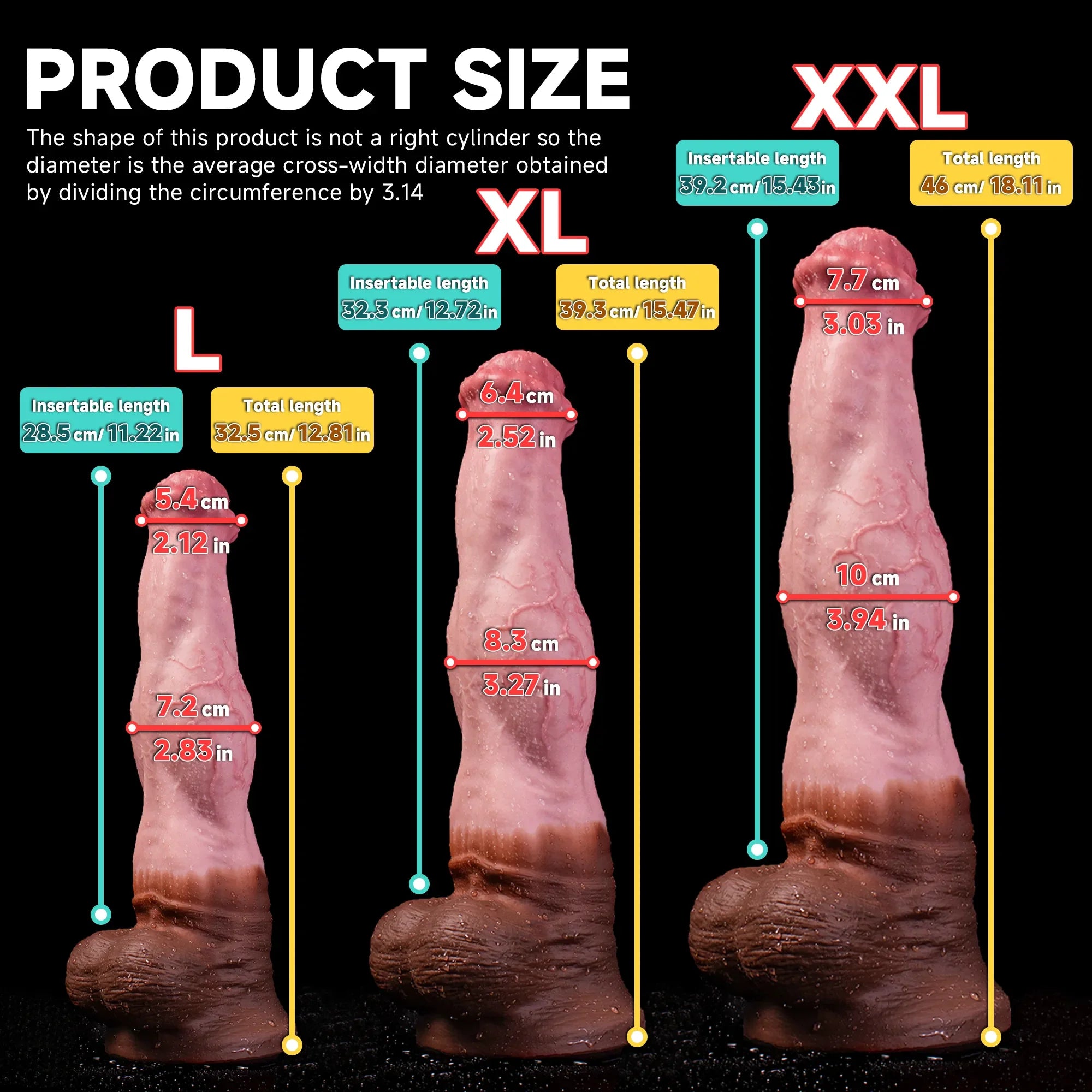Strong Bow Horse Dildo – Lifelike Details, Multiple Size Options