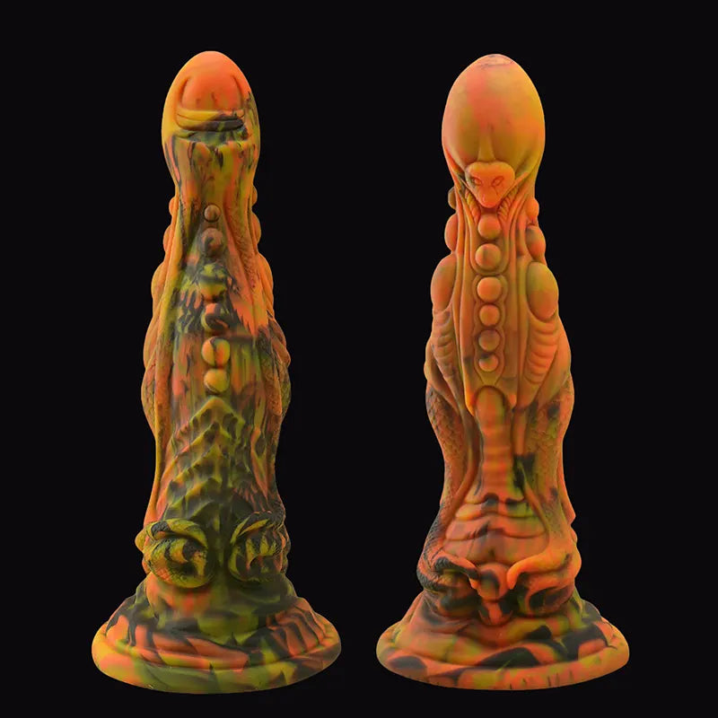 10.43 Inch Liquid Silicone Monster Dildo – Fantasy Adult Toy