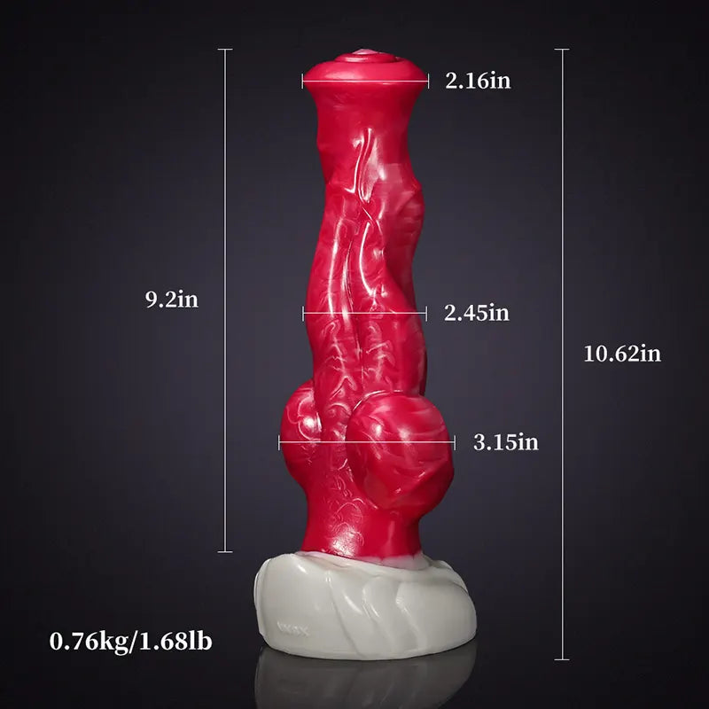 10.62-Inch Premium Liquid Silicone Horse Dildo – Lifelike Design with Suction Cup