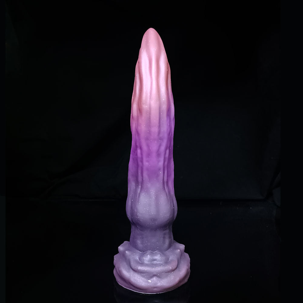 10.6 Inch Purple Silicone Tentacle Dildo Anal Plug – Realistic Texture Fantasy Design