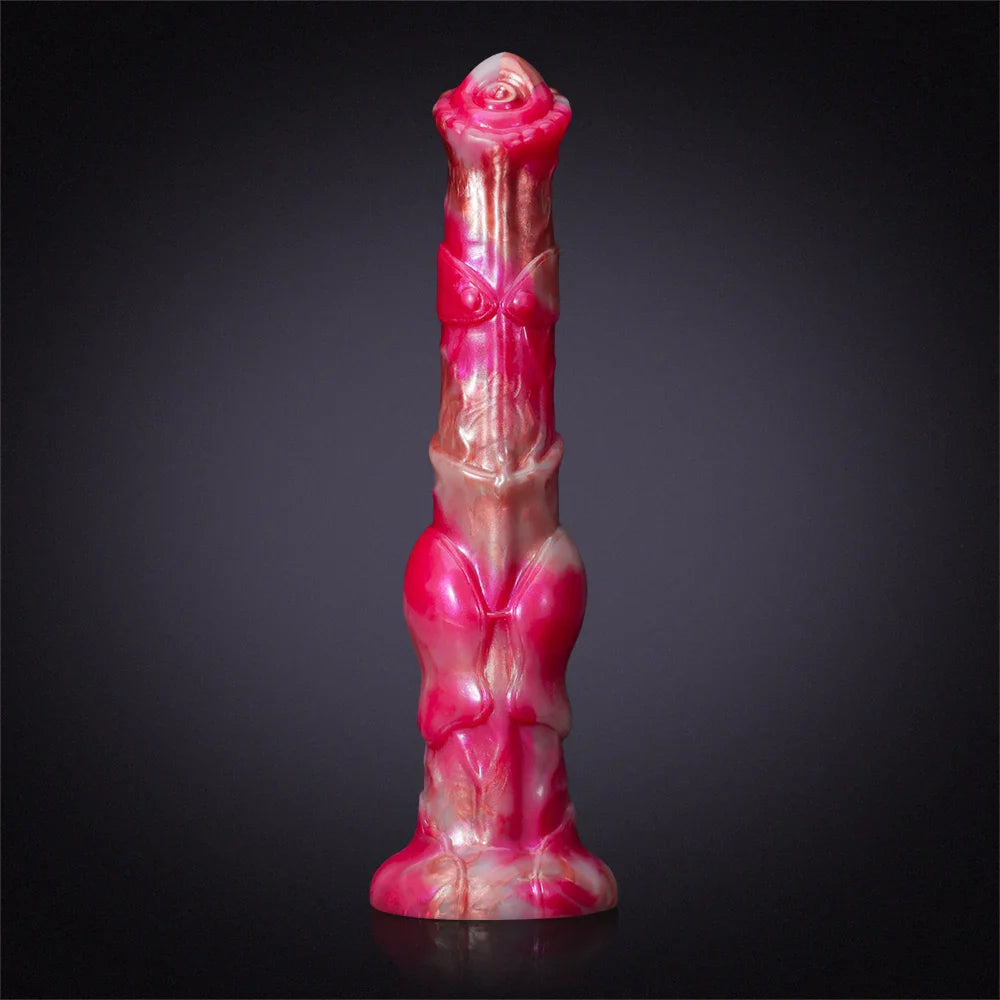 12-Inch Premium Silicone Horse Dildo – Realistic Design with Big Knot
