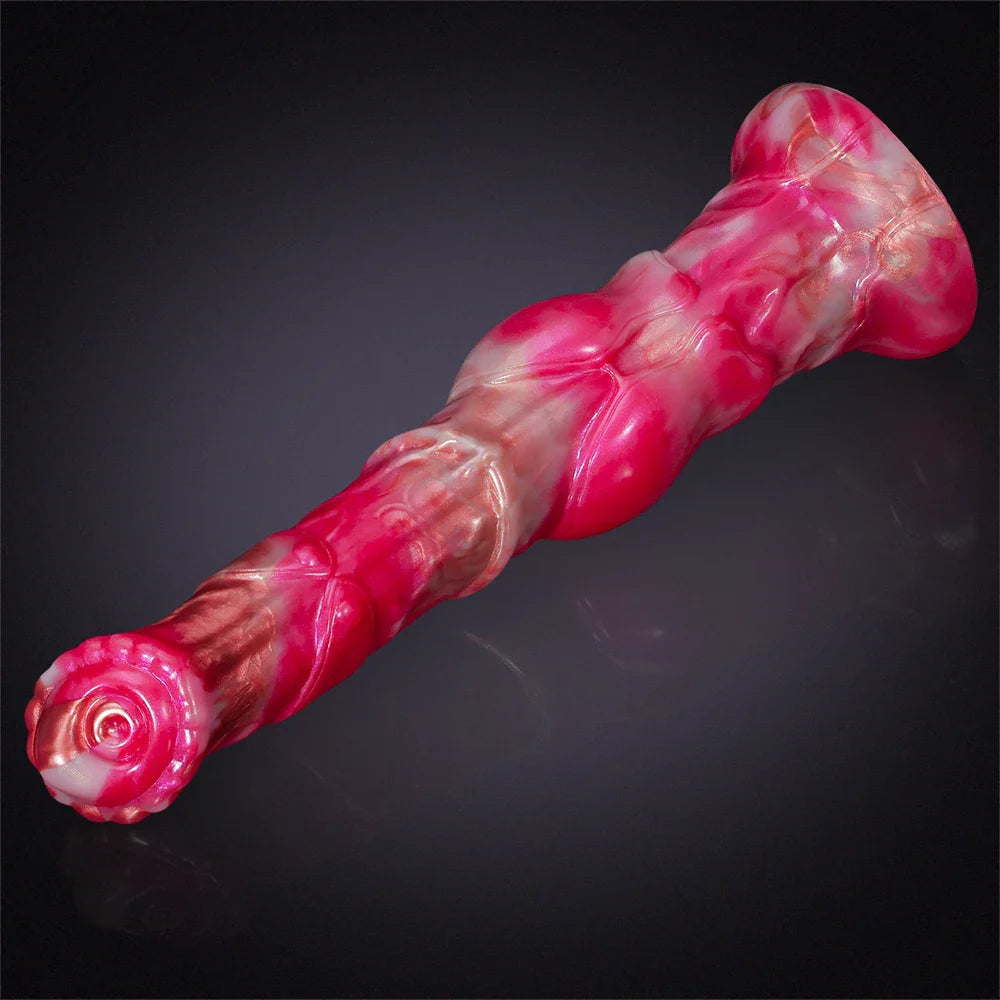 12-Inch Premium Silicone Horse Dildo – Realistic Design with Big Knot