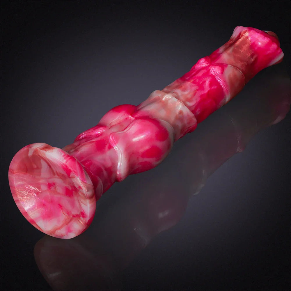 12-Inch Premium Silicone Horse Dildo – Realistic Design with Big Knot
