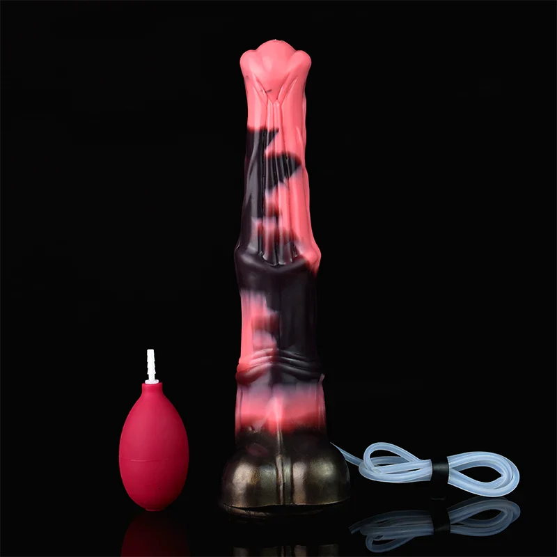 12.2-Inch Premium Silicone Horse Dildo with Lifelike Ejaculation Function