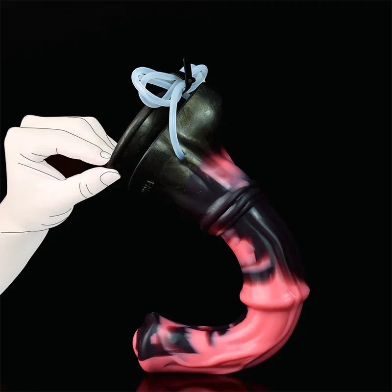 12.2-Inch Premium Silicone Horse Dildo with Lifelike Ejaculation Function