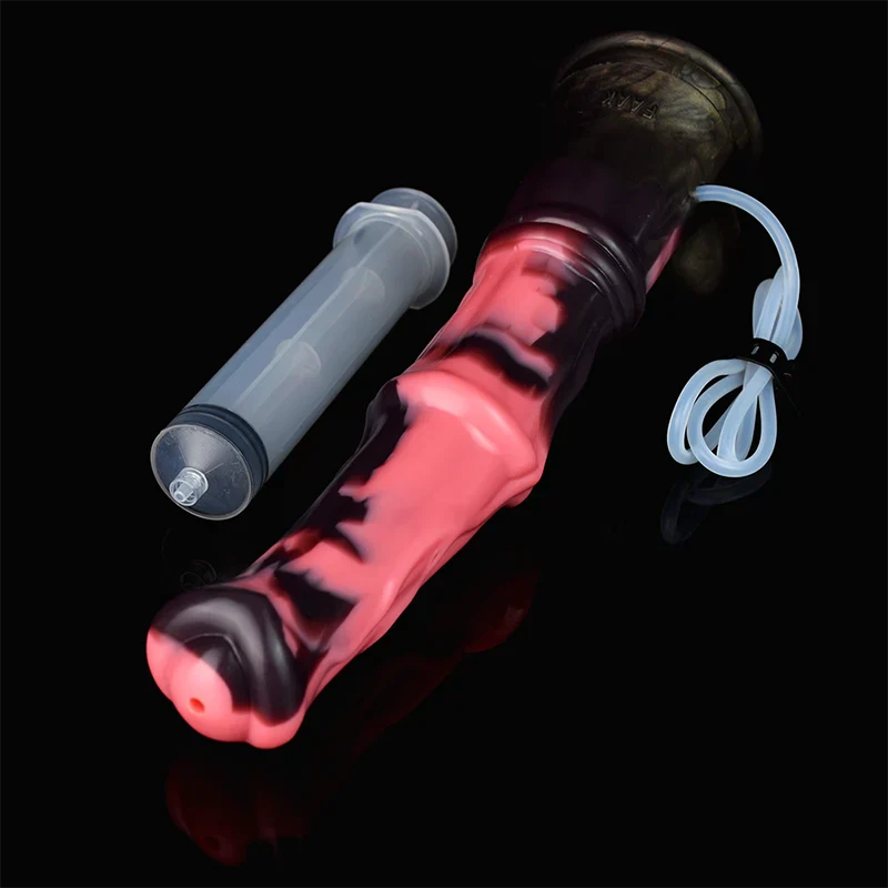 12.2-Inch Premium Silicone Horse Dildo with Lifelike Ejaculation Function