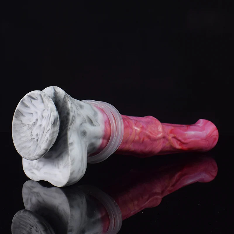 12.2-Inch Premium Silicone Horse Dildo with Lifelike Ejaculation Function