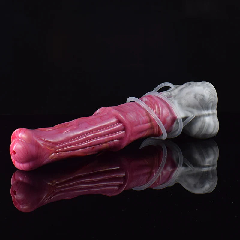 12.2-Inch Premium Silicone Horse Dildo with Lifelike Ejaculation Function