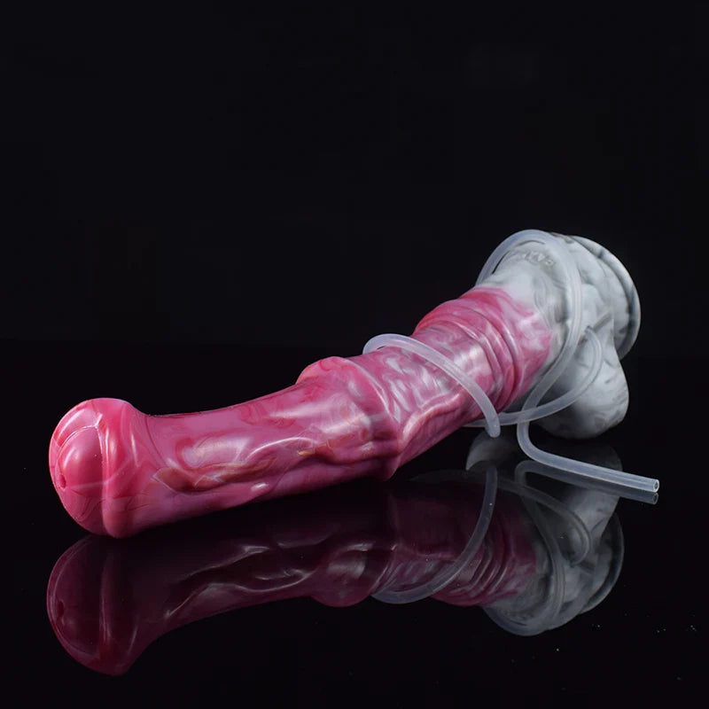 12.2-Inch Premium Silicone Horse Dildo with Lifelike Ejaculation Function