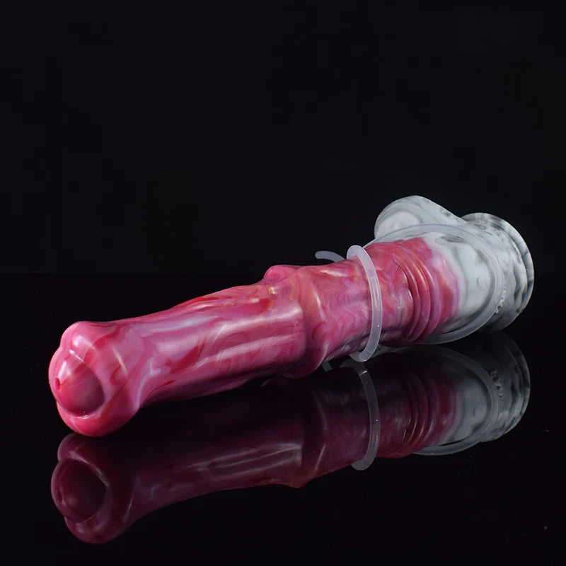 12.2-Inch Premium Silicone Horse Dildo with Lifelike Ejaculation Function