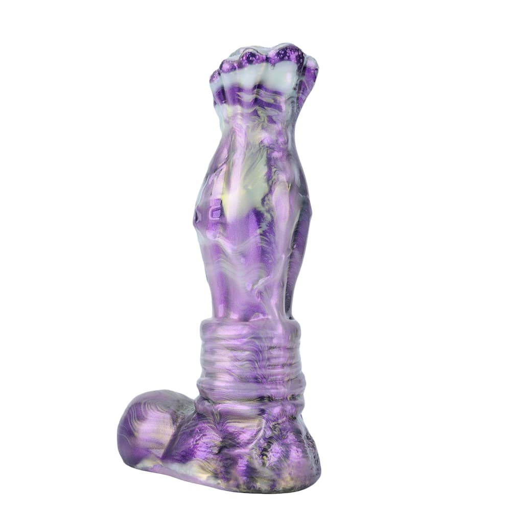 12.5 Inch Gradient Purple Horse Dildo – Fantasy Silicone Adult Toy