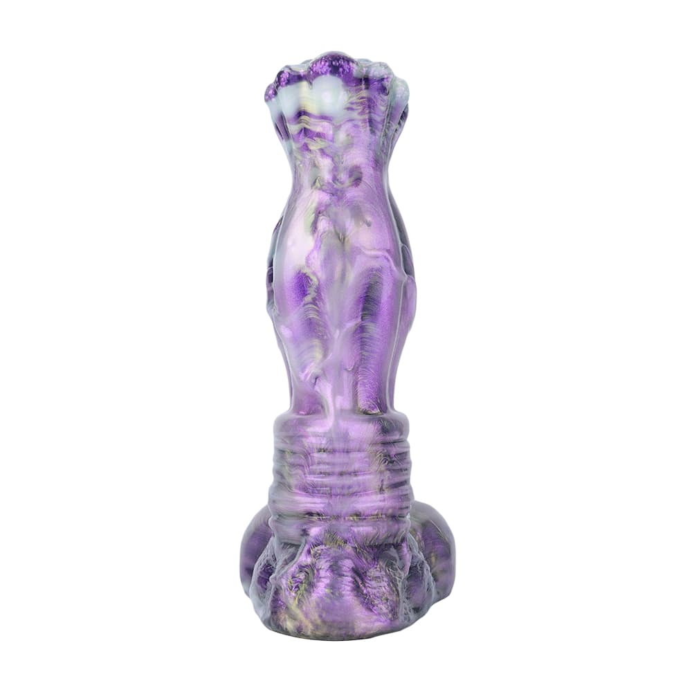 12.5 Inch Gradient Purple Horse Dildo – Fantasy Silicone Adult Toy