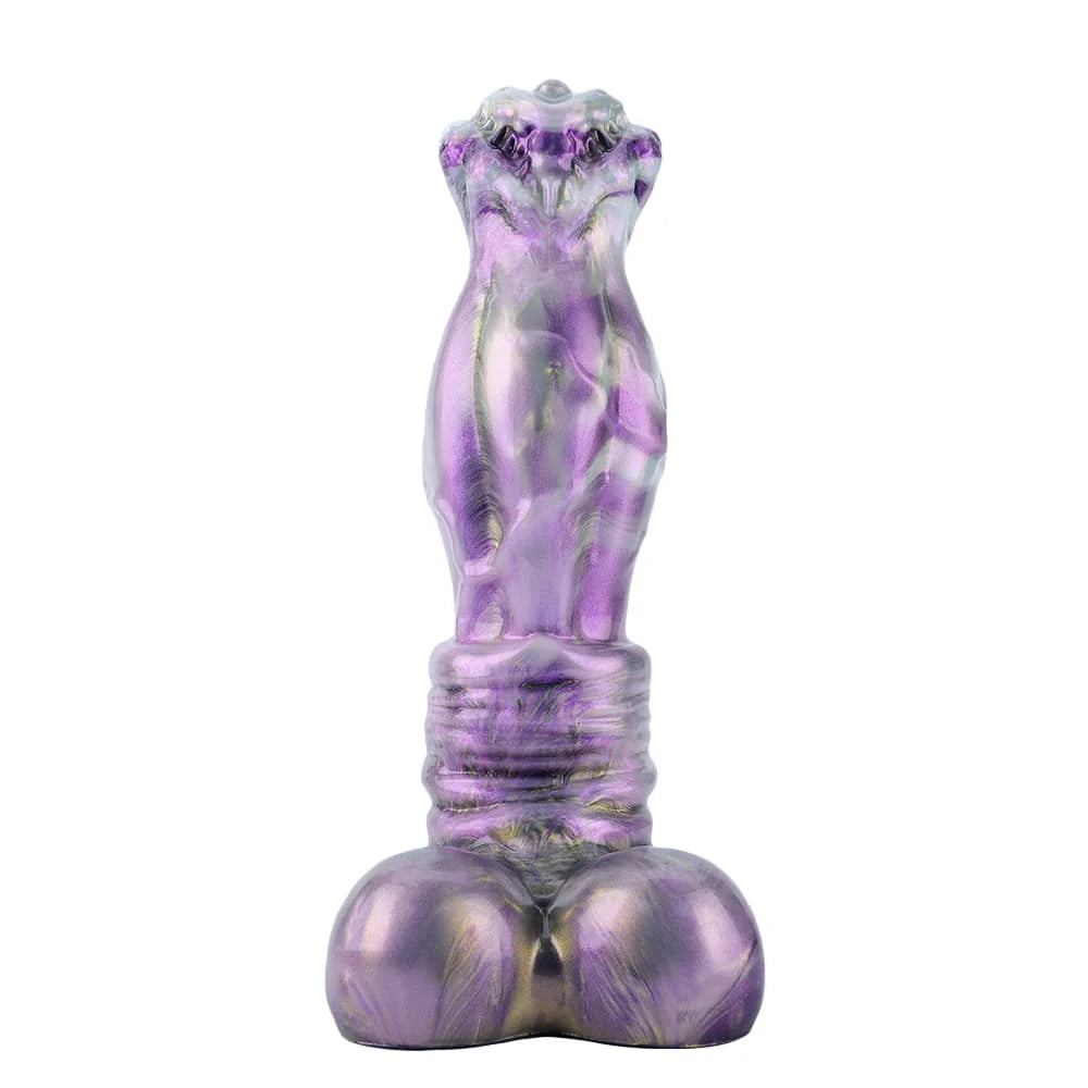 12.5 Inch Gradient Purple Horse Dildo – Fantasy Silicone Adult Toy