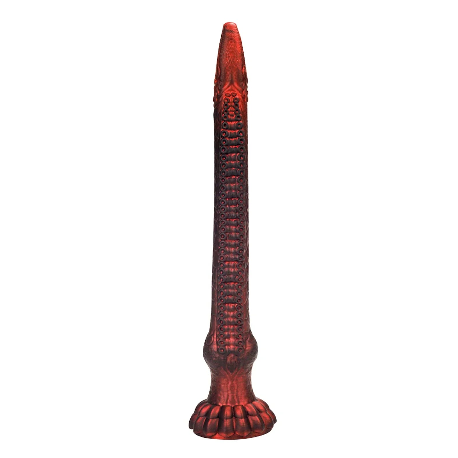 16.4 Inch Fantasy Tentacle Dildo with Monster Claw Base & Scaled Texture