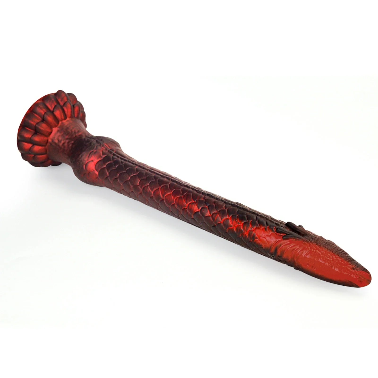 16.4 Inch Fantasy Tentacle Dildo with Monster Claw Base & Scaled Texture