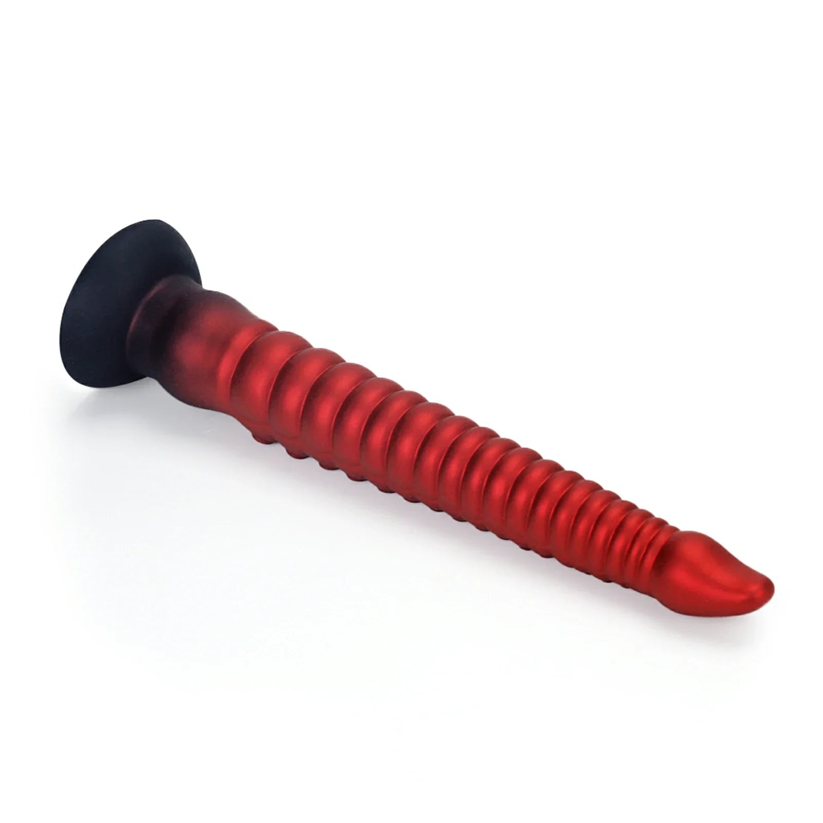 16.8 Inch Fantasy Tentacle Dildo with Ringed Texture & Suction Cup Base