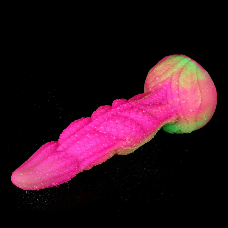 7.87 Inch Lifelike Pointed Alien Monster Dildo – Silicone Fantasy Design