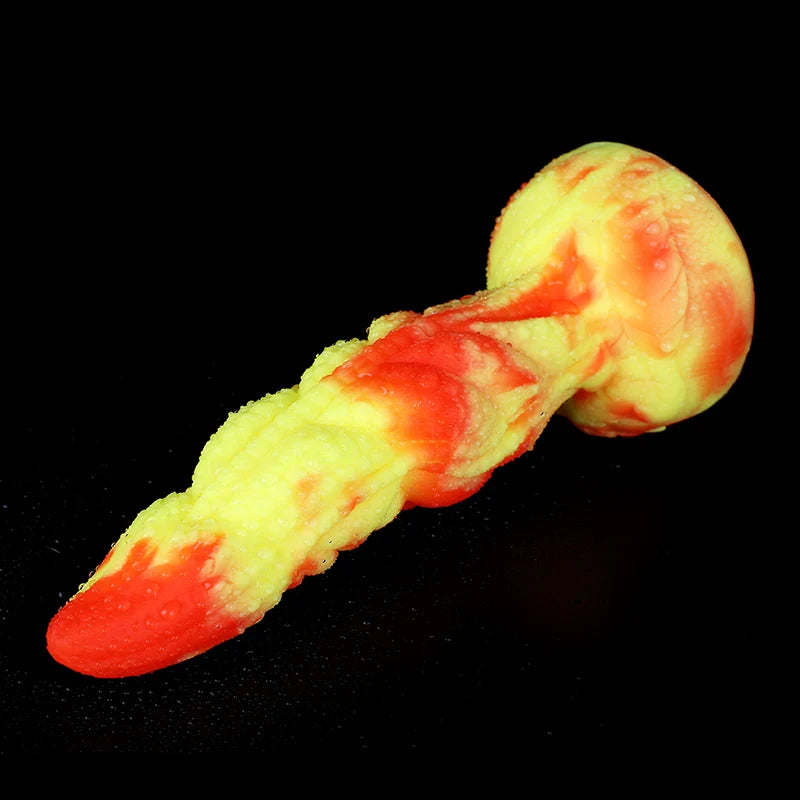 7.87 Inch Lifelike Pointed Alien Monster Dildo – Silicone Fantasy Design