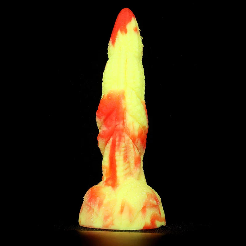 7.87 Inch Lifelike Pointed Alien Monster Dildo – Silicone Fantasy Design