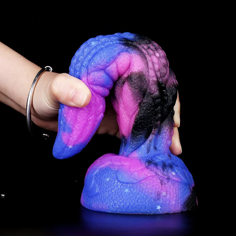 7.87 Inch Lifelike Pointed Alien Monster Dildo – Silicone Fantasy Design