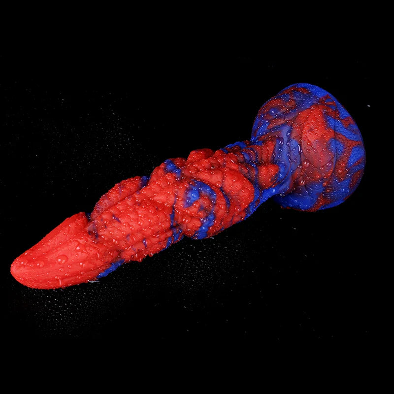 7.87 Inch Lifelike Pointed Alien Monster Dildo – Silicone Fantasy Design