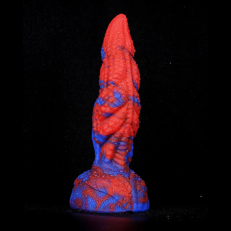 7.87 Inch Lifelike Pointed Alien Monster Dildo – Silicone Fantasy Design