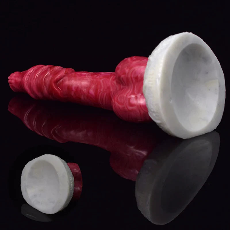 7.87 Inch Lifelike Silicone Crankshaft Dog Dildo – Fantasy Adult Toy