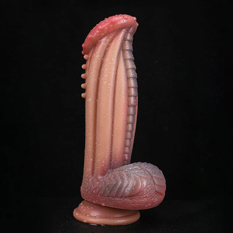8.27 Inch Large Alien Silicone Monster Dildo – Fantasy-Inspired Design