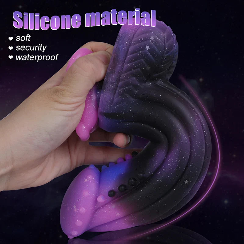 8.27 Inch Large Alien Silicone Monster Dildo – Fantasy-Inspired Design