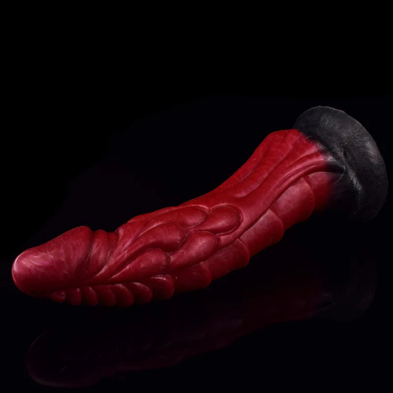 8.34 Inch Lifelike Pointed Silicone Dragon Dildo – Fantasy Adult Toy