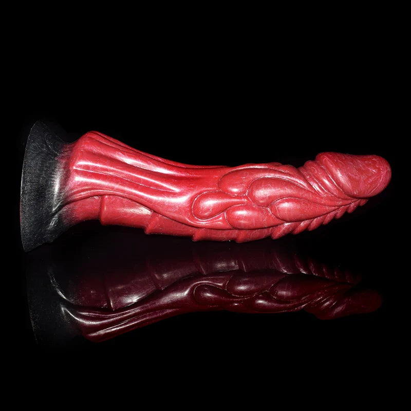 8.34 Inch Lifelike Pointed Silicone Dragon Dildo – Fantasy Adult Toy