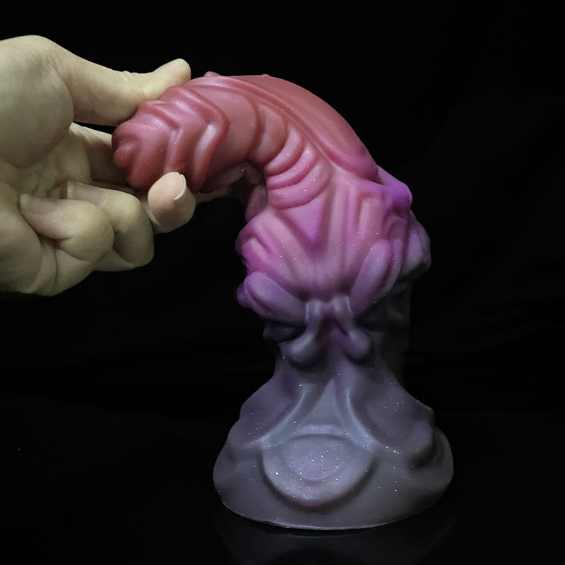 8.5 Inch Premium Custom-Shaped Liquid Silicone Dildo Anal Plug