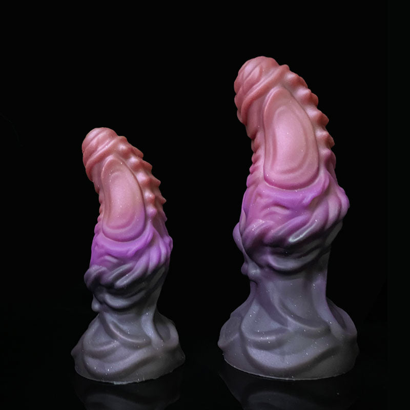 8.5 Inch Premium Custom-Shaped Liquid Silicone Dildo Anal Plug