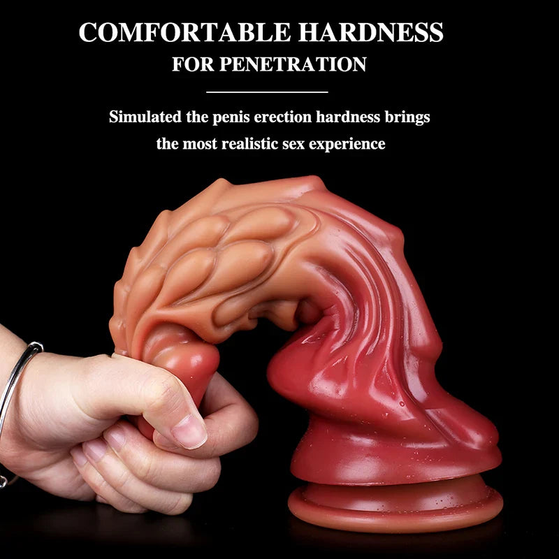 9.05 Inch Lifelike Fantasy Dragon Dildo – Silicone Fantasy Design
