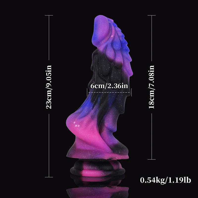 9.05 Inch Lifelike Fantasy Dragon Dildo – Silicone Fantasy Design