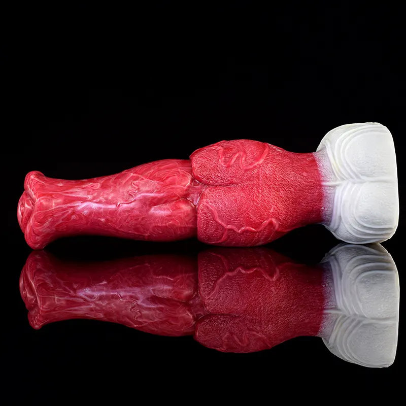 9.2-Inch Premium Silicone Dragon Dildo – Realistic Big Knot Design